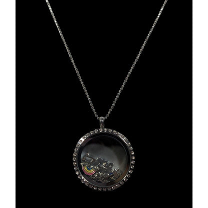 Origami Owl Daughter Dance Floating Locket Charm Necklace