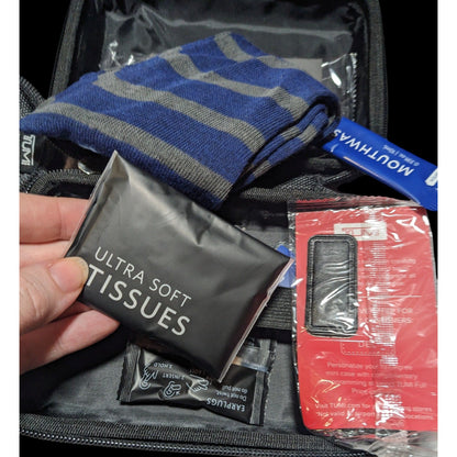 Tumi For Delta Hard Case Toiletry Case With Goodies