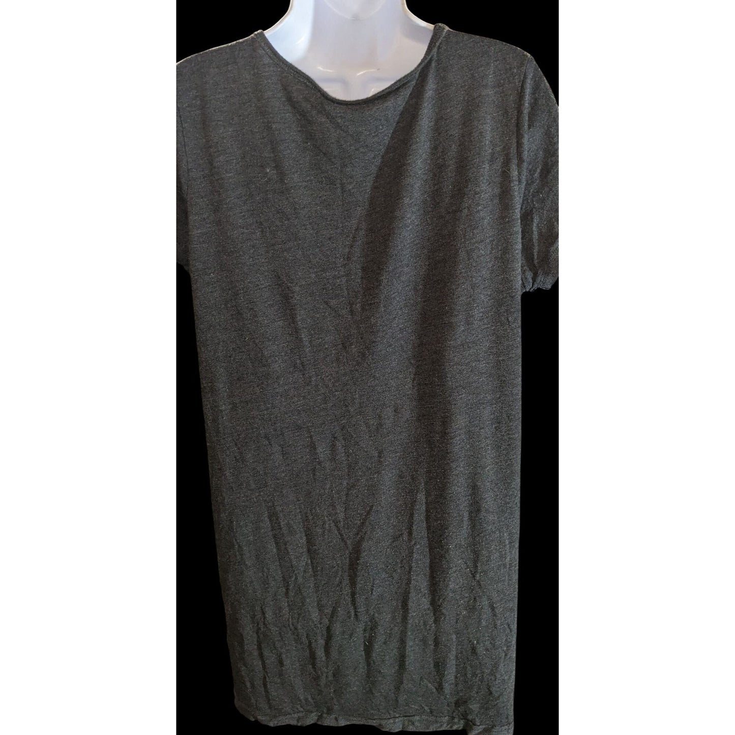 AC/DC Night Shirt Junk Food Grey Classic Rock Sleep Shirt
