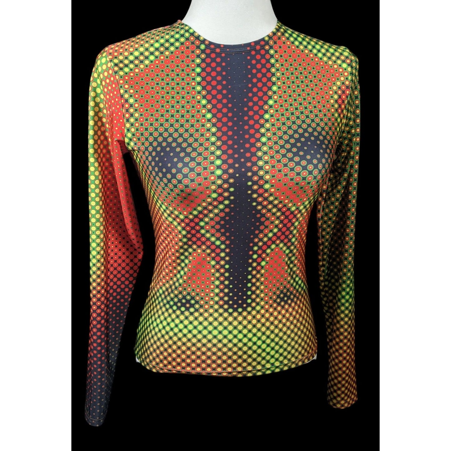 Sinead Gorey Sense Digitally Printed Curve Enhancing Top Size Medium