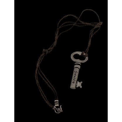 Steampunk Key Friendship Pendant Necklace