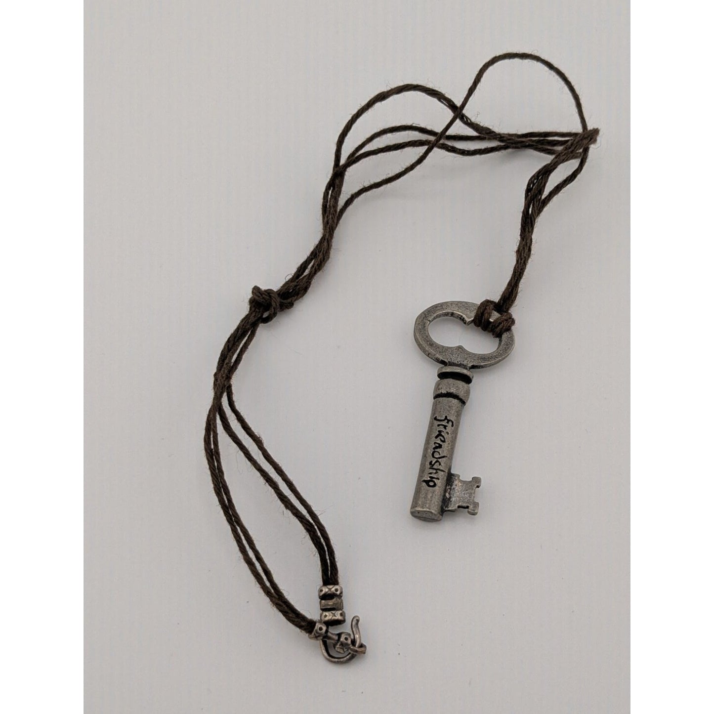 Steampunk Key Friendship Pendant Necklace