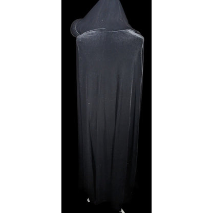 Vintage Gothic Jeffrey & Dara Evenings By Tom Barra Velvet Hooded Cloak With Faux Fur Trimmed Hood