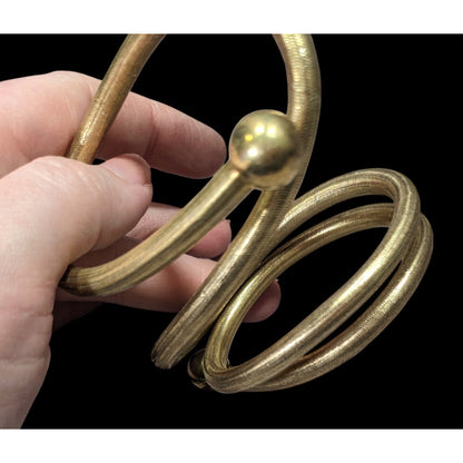 Ross + Simmons 18K Gold Over Sterling 4 in 1 Flexible Snake Bracelet/Necklace