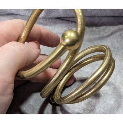 Ross + Simmons 18K Gold Over Sterling 4 in 1 Flexible Snake Bracelet/Necklace