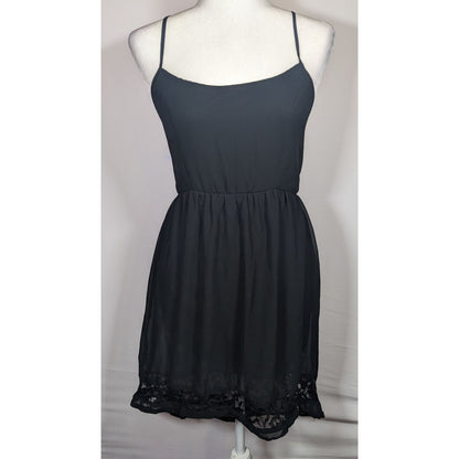 Six Degrees Of Separation Gothic Summer Dress With Lace Accents