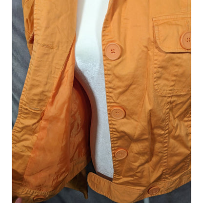 Vintage 90s Metrostyle Orang Button Down Jacket