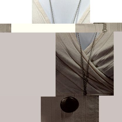 Nature Themed Owl Front Silver Tone Locket Necklace