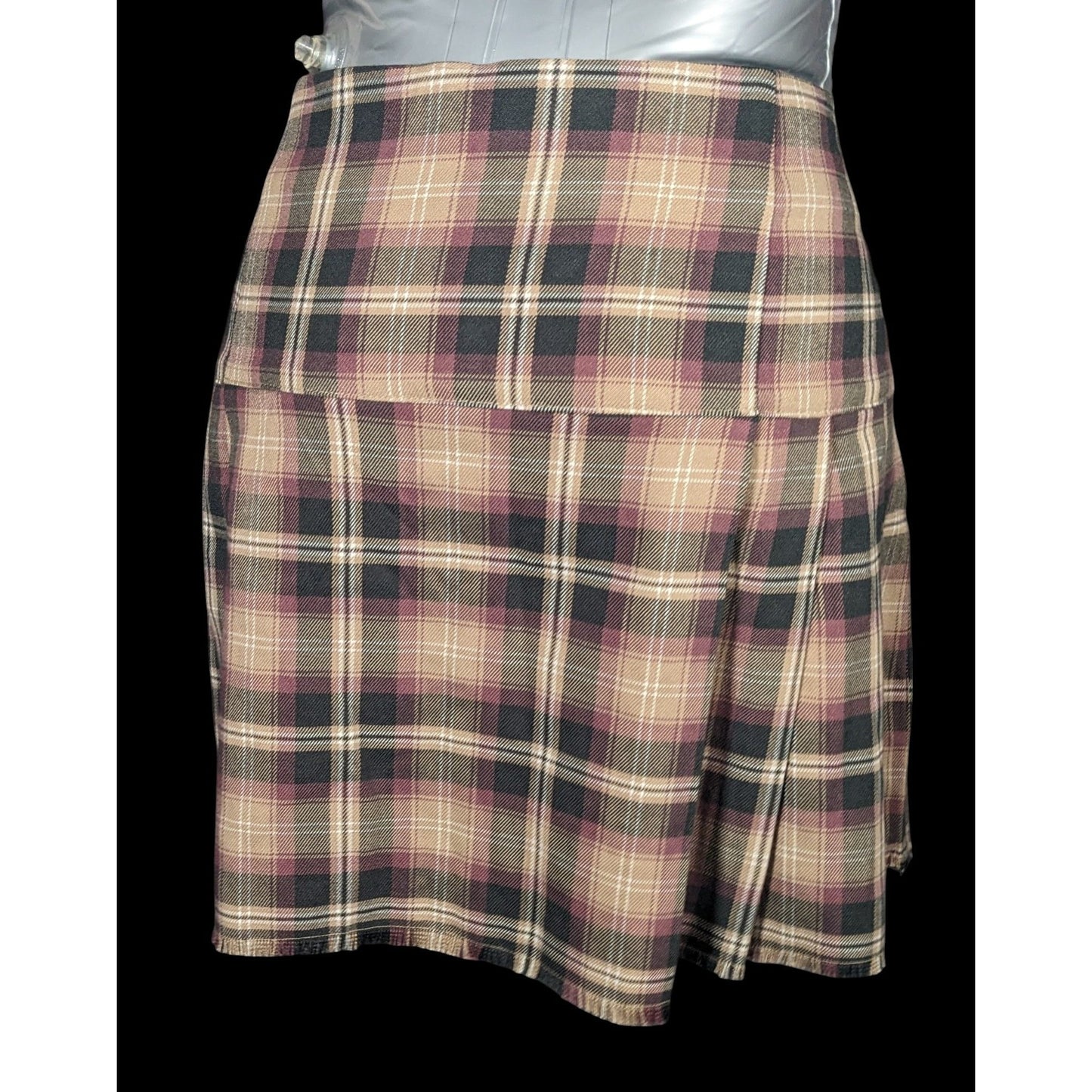 Aeropostale Trendy Y2K Style Plaid Skort Size XL