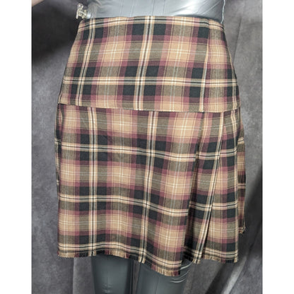 Aeropostale Trendy Y2K Style Plaid Skort Size XL