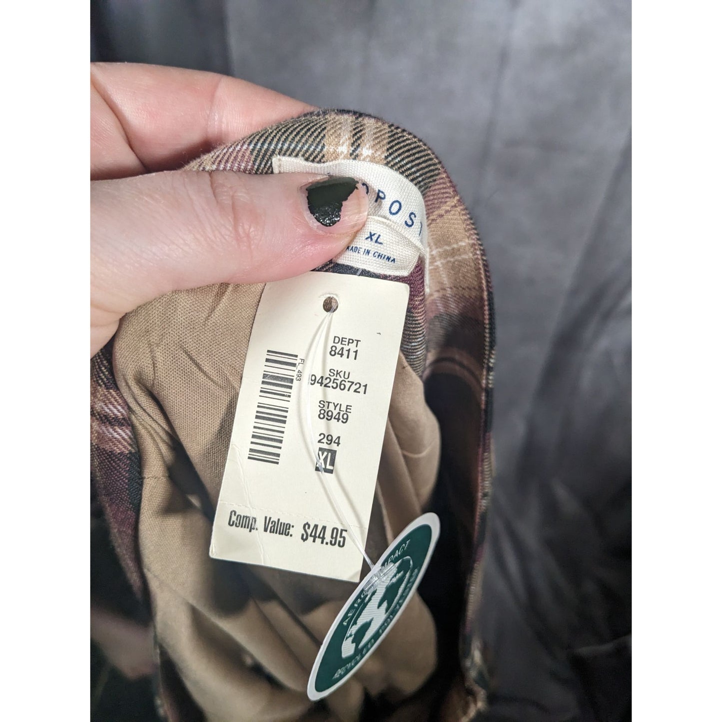 Aeropostale Trendy Y2K Style Plaid Skort Size XL