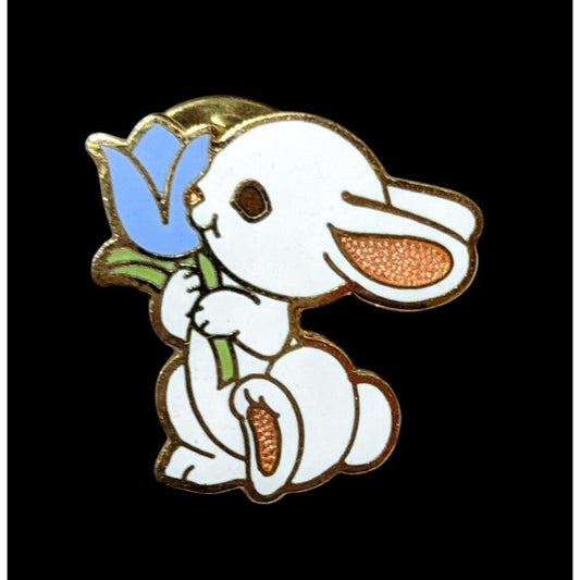 Vintage 1983 Hallmark Bunny Easter Lapel Pin