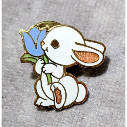 Vintage 1983 Hallmark Bunny Easter Lapel Pin