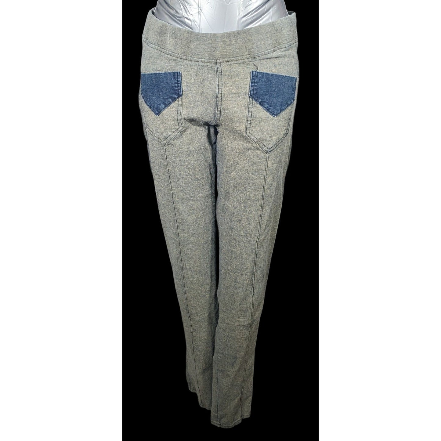 Prairie Underground Grey And Blue Jeggings