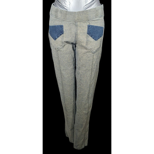 Prairie Underground Grey And Blue Jeggings