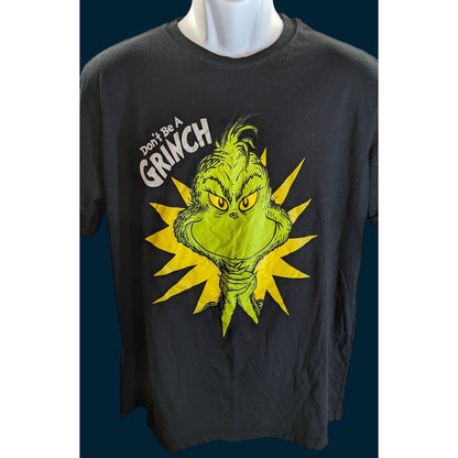 Dr. Seuss "Dont Be A Grinch" Graphic T-Shirt