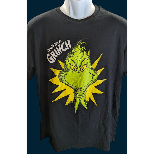 Dr. Seuss "Dont Be A Grinch" Graphic T-Shirt
