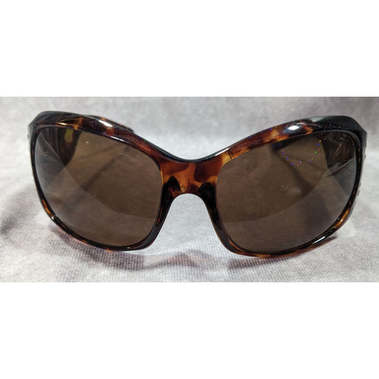 Elle Tortoise Art Nouveau Etched Sunglasses Model EL18060