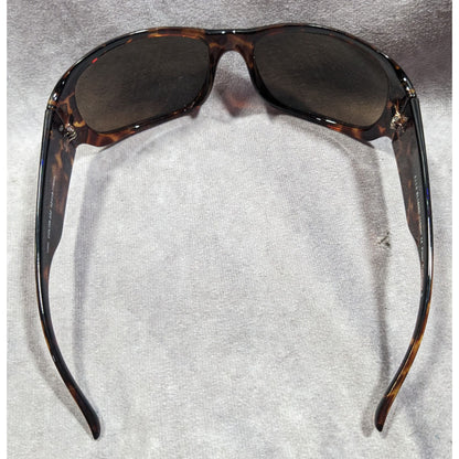 Elle Tortoise Art Nouveau Etched Sunglasses Model EL18060