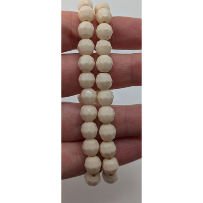 Vintage Double Strand Glass Bead Bracelet