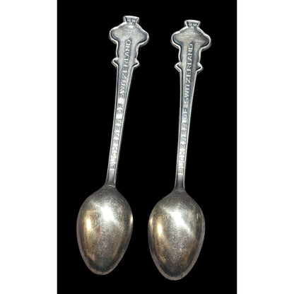 Vintage Rolex Bucherer Of Switzerland Geneve Collectible Spoons