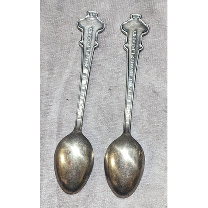 Vintage Rolex Bucherer Of Switzerland Geneve Collectible Spoons