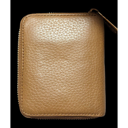 Michael Kors Brown Pebbled Leather Wallet