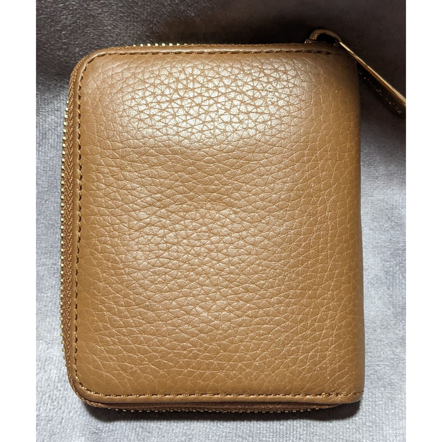 Michael Kors Brown Pebbled Leather Wallet