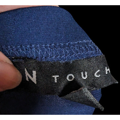 N Touch Floral Red White And Blue Maxi Skirt