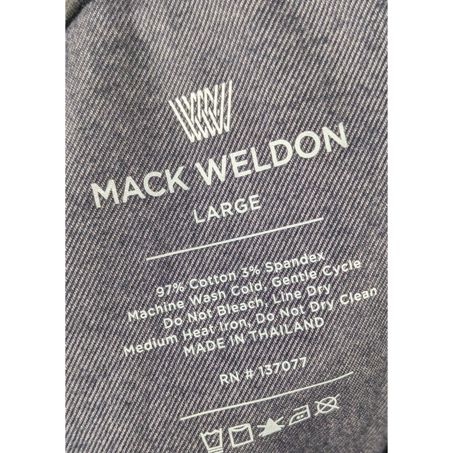 Mack Weldon For Daily Wear Grey Casual Slacks Size Large