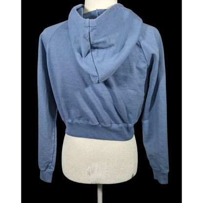 OK Kiko Blue Hooded Track Jacket With Pockets Size Medium
