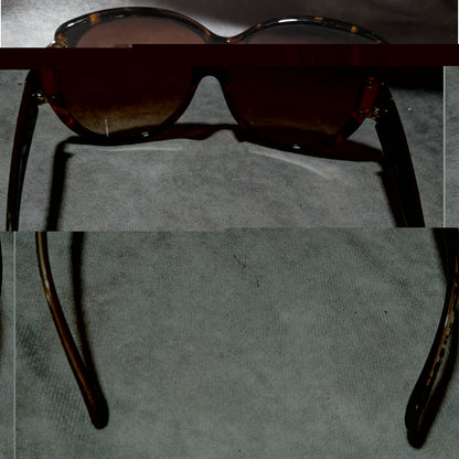 Retro Revlon Tortoise Shell And Leopard Print Sunglasses