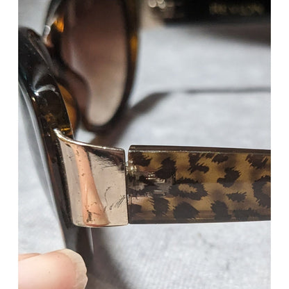 Retro Revlon Tortoise Shell And Leopard Print Sunglasses