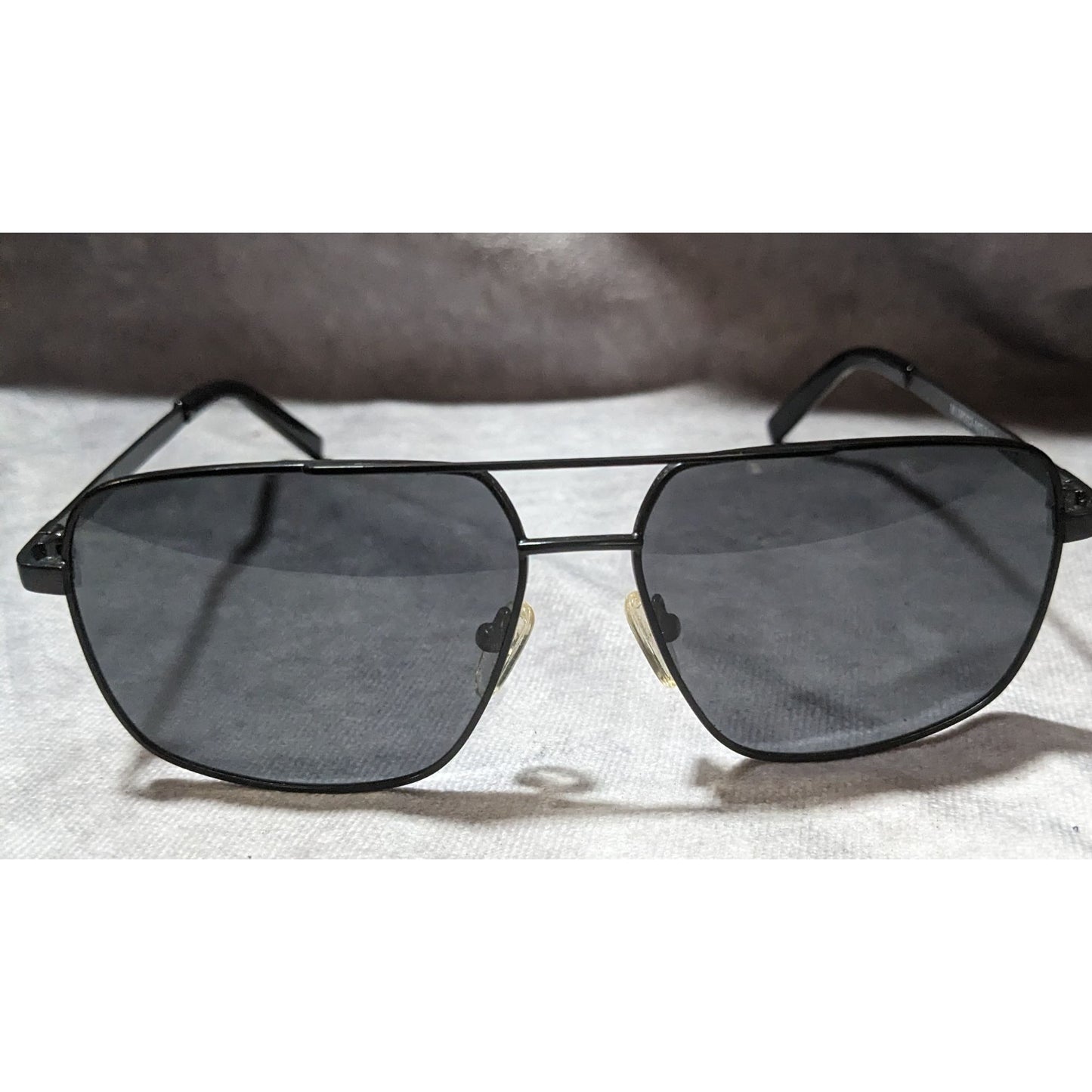 Mojiken Black And Orange Aviator Sunglasses