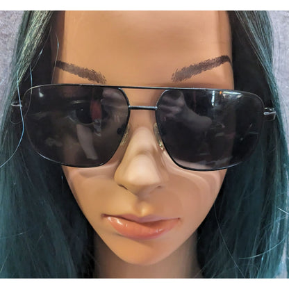 Mojiken Black And Orange Aviator Sunglasses