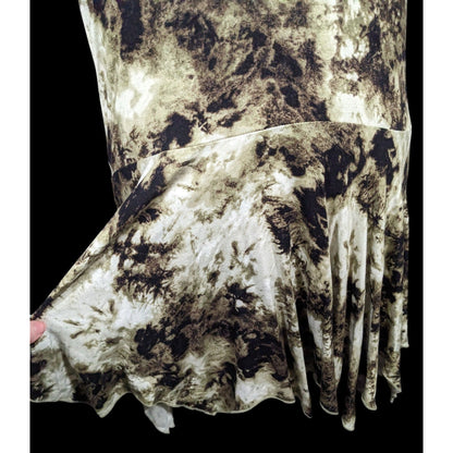 Ruff Hewn Hippie Bohemian Tie Dye Glass Beaded Dress Size XS