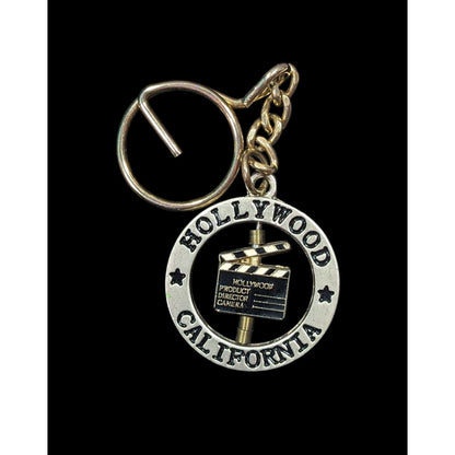 Hollywood California Souvenir Spinning Keychain