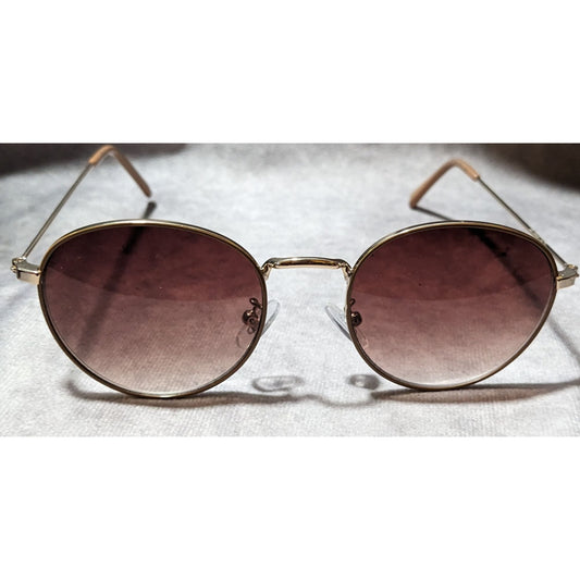 Levis Gold And Tan LEV112W Brown Lens Sunglasses