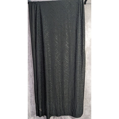 K.H.M. Black Textured Scarf/Headscarf