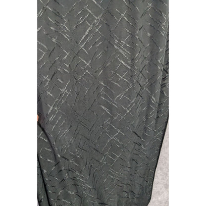 K.H.M. Black Textured Scarf/Headscarf