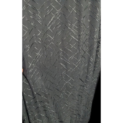 K.H.M. Black Textured Scarf/Headscarf