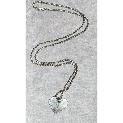 Handmade Heart AVF Necklace