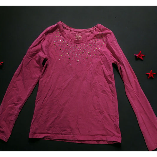 Faded Glory Pink Studded Top