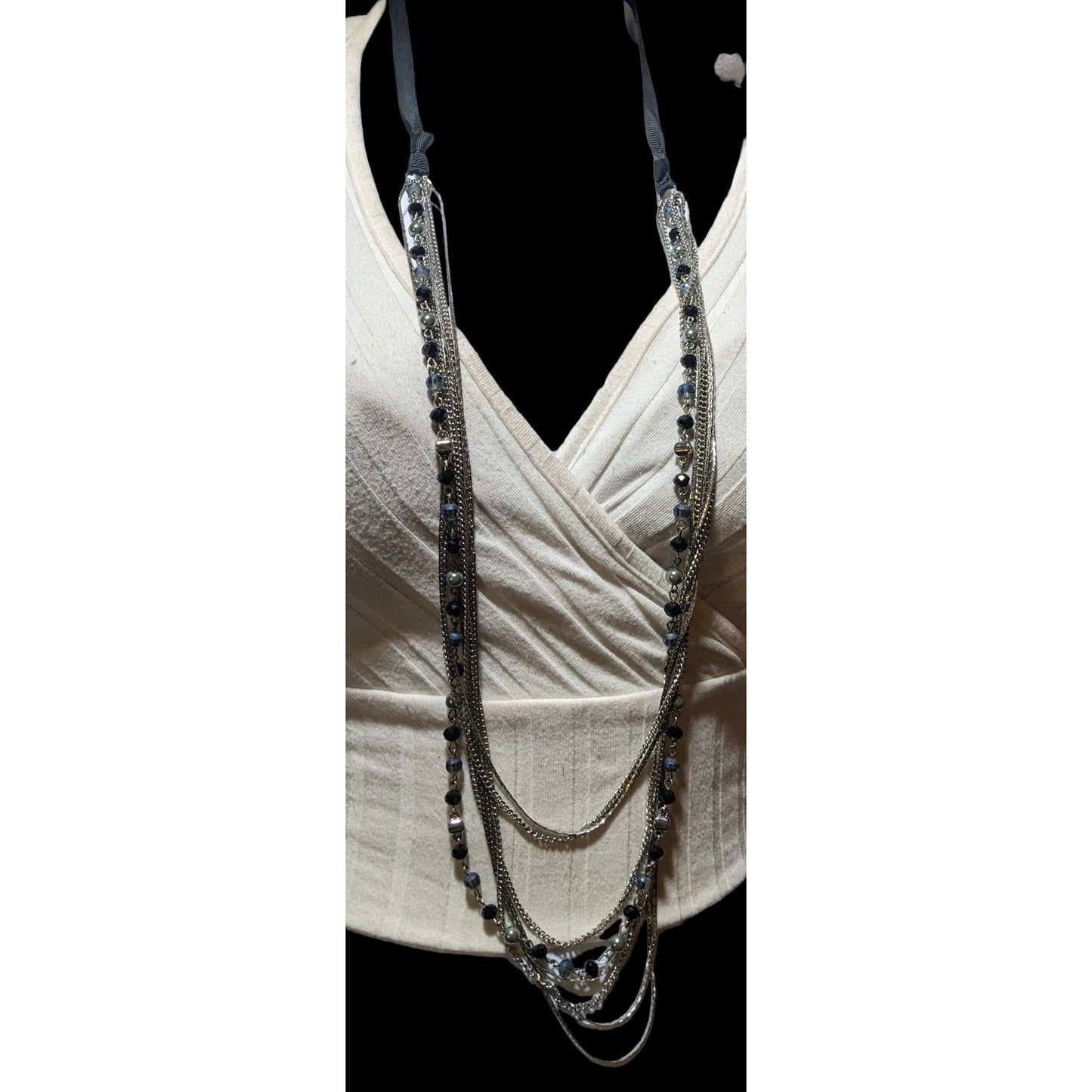 Simply Vera Vera Wang Multilayer Chain Necklace