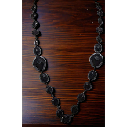 NY Collection Chunky Gothic Gemmed Necklace