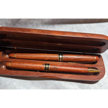 Vintage Rosewood Pen Set