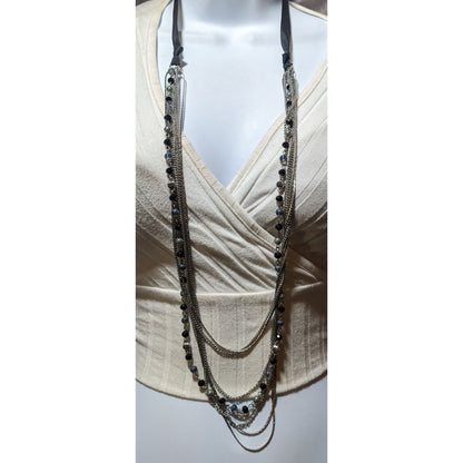 Simply Vera Vera Wang Multilayer Chain Necklace