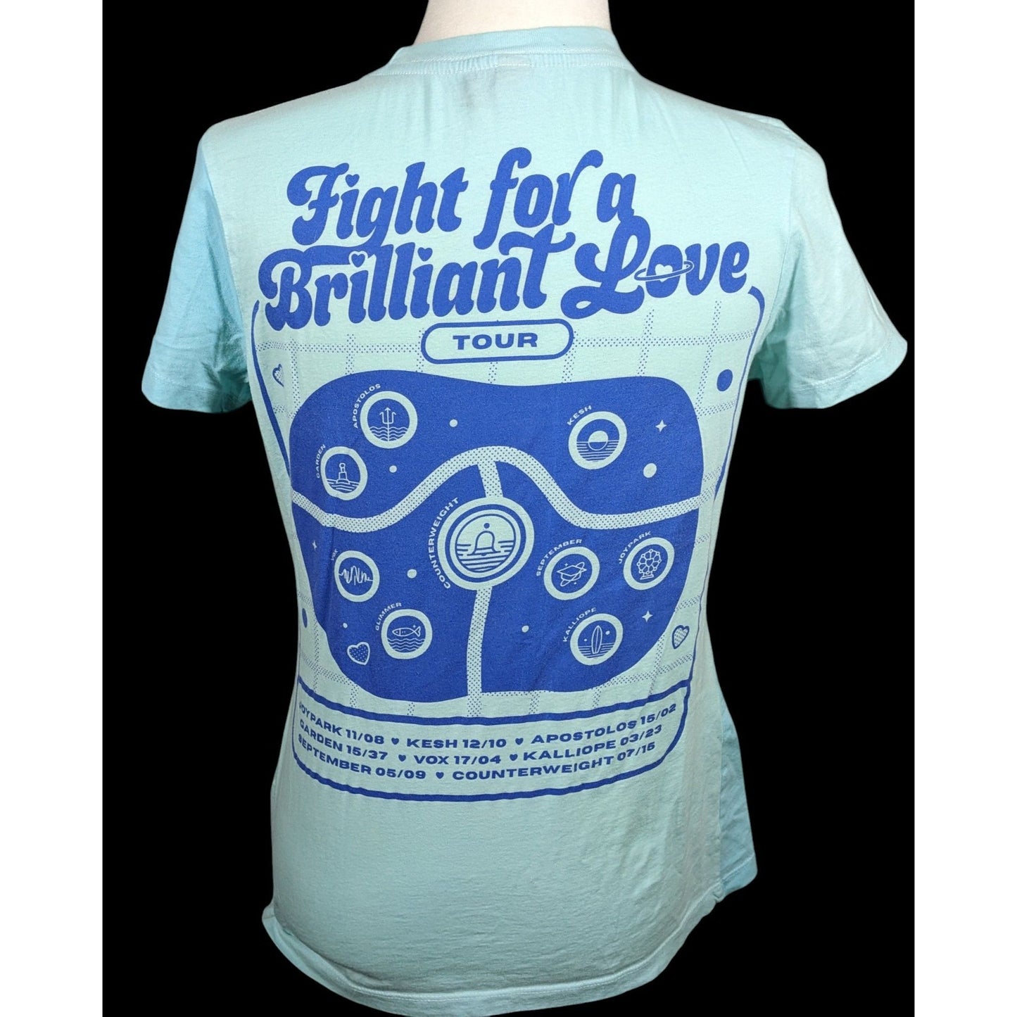Friends At The Table Fight For Brilliant Love Shirt Size Medium
