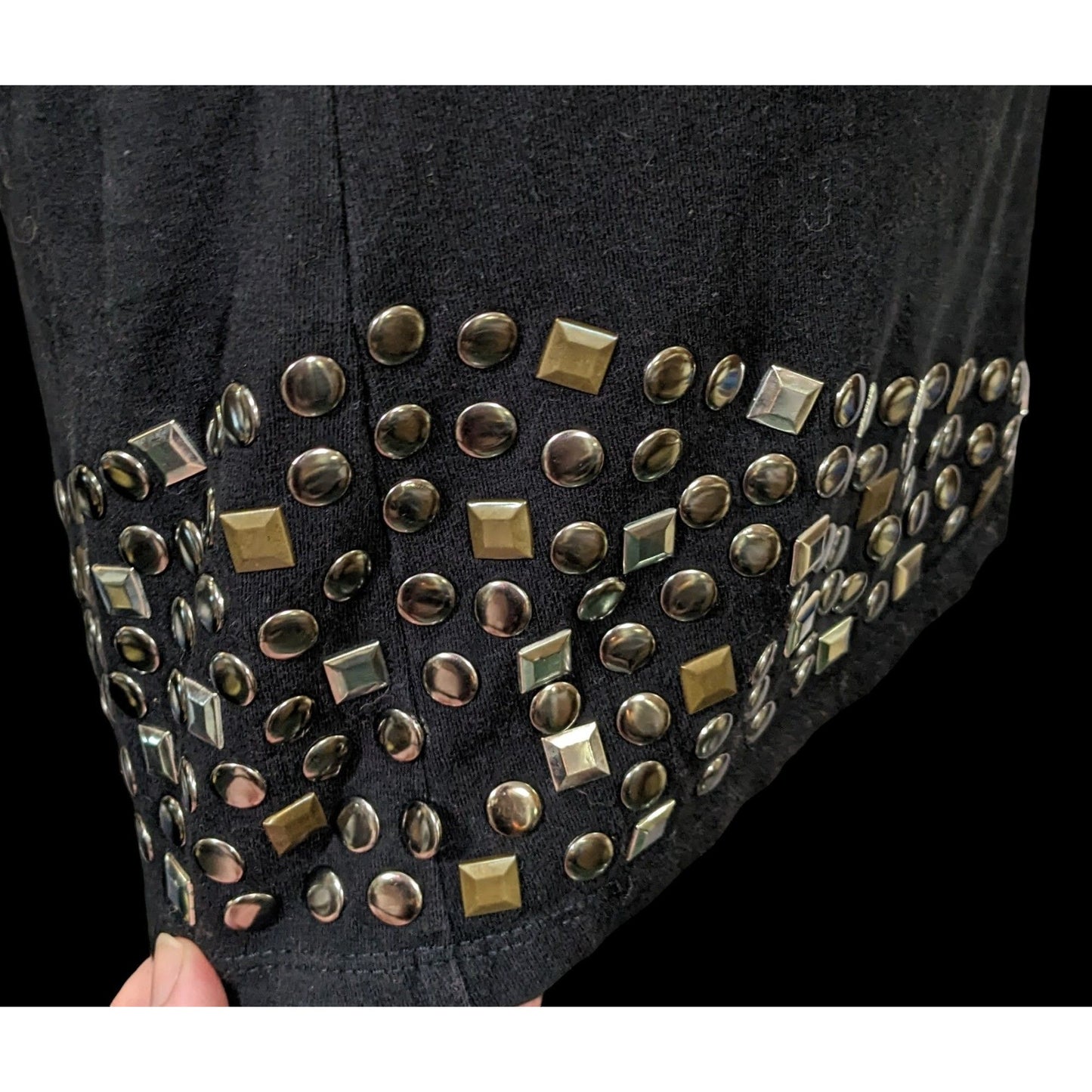 Gothic Punk Tripp NYC Studded Mini Skirt