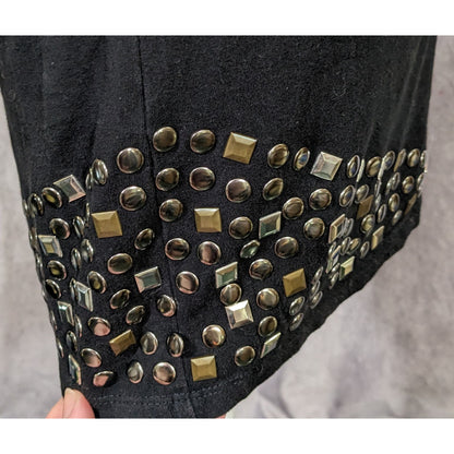 Gothic Punk Tripp NYC Studded Mini Skirt